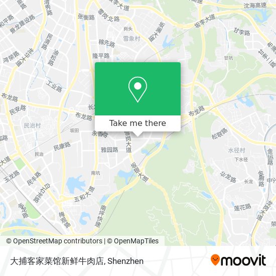 大捕客家菜馆新鲜牛肉店 map