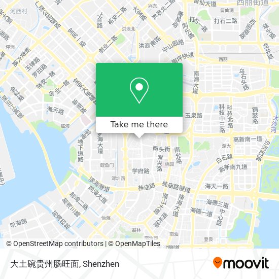 大土碗贵州肠旺面 map