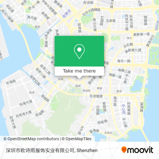 深圳市欧诗雨服饰实业有限公司 map
