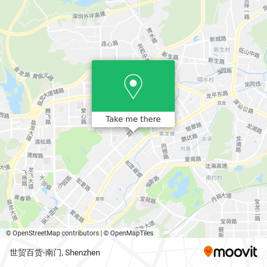 世贸百货-南门 map