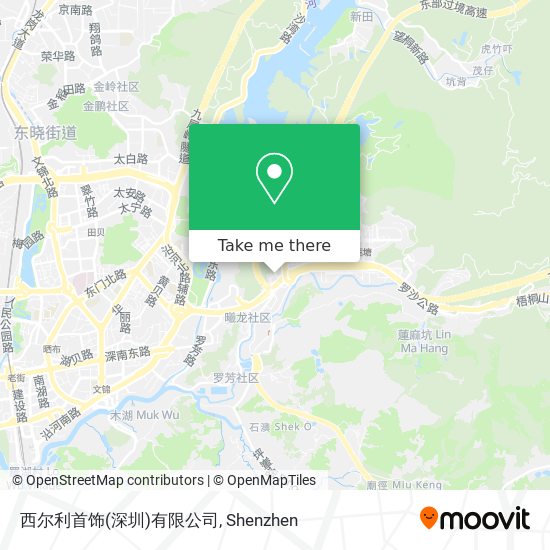西尔利首饰(深圳)有限公司 map