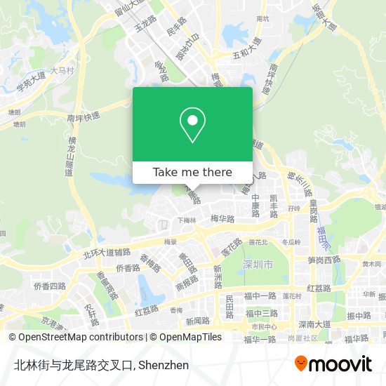 北林街与龙尾路交叉口 map