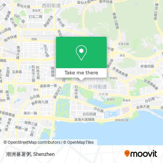 潮洲蕃薯粥 map