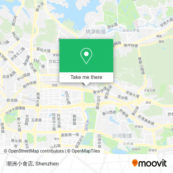 潮洲小食店 map