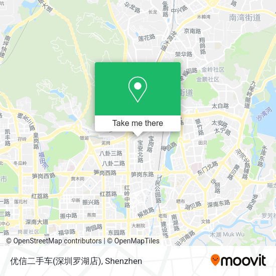 优信二手车(深圳罗湖店) map
