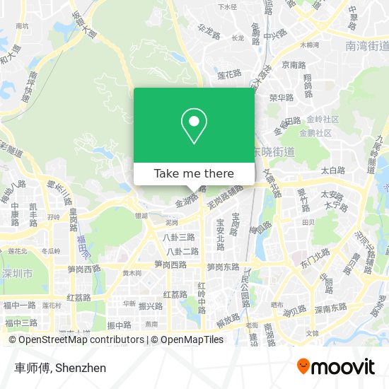 車师傅 map