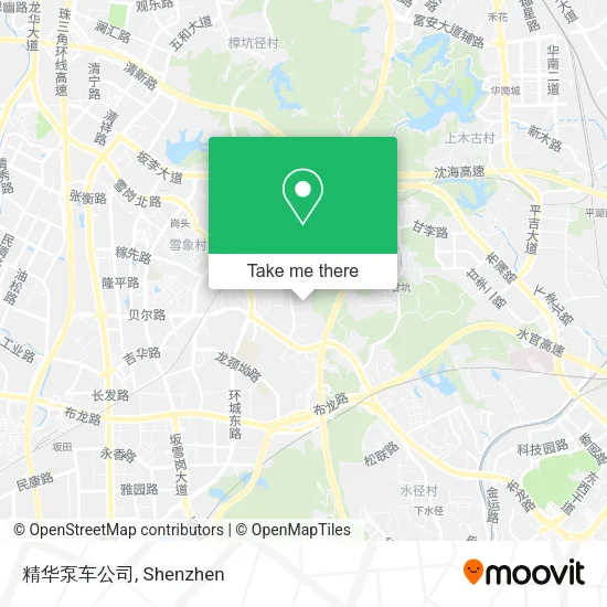 精华泵车公司 map