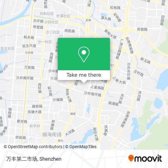 万丰第二市场 map