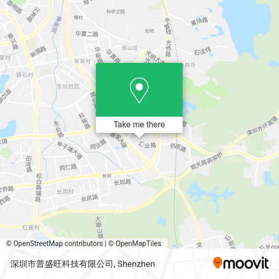 深圳市普盛旺科技有限公司 map