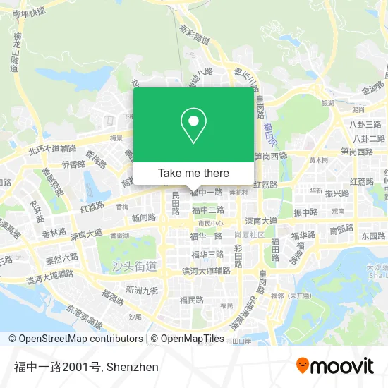 福中一路2001号 map