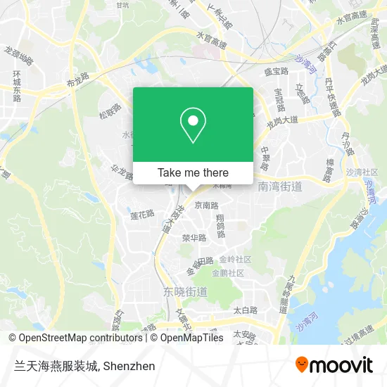 兰天海燕服装城 map