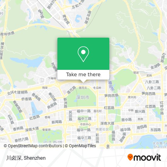 川卤深 map