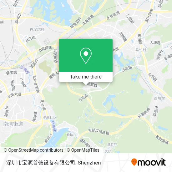 深圳市宝源首饰设备有限公司 map
