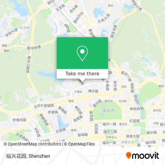 福兴花园 map