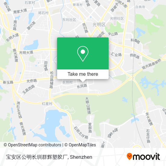 宝安区公明长圳群辉塑胶厂 map