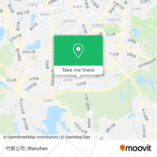 竹辉公司 map