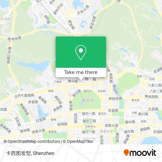卡西图发型 map
