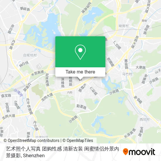 艺术照个人写真 团购性感 清新古装 闺蜜情侣外景内景摄影 map