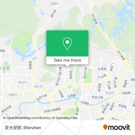 星光塑胶 map