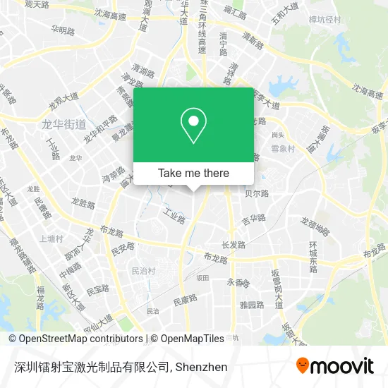 深圳镭射宝激光制品有限公司 map