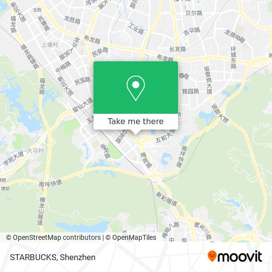 STARBUCKS map