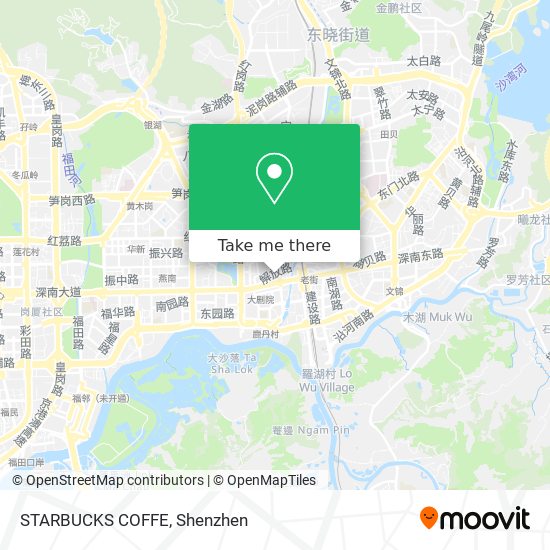 STARBUCKS COFFE map