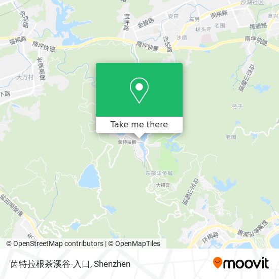 茵特拉根茶溪谷-入口 map
