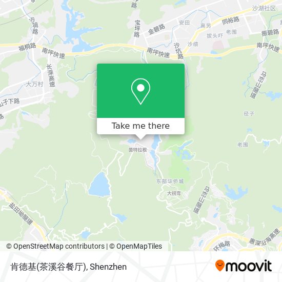 肯德基(茶溪谷餐厅) map