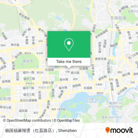 杨国福麻辣烫（红荔路店） map