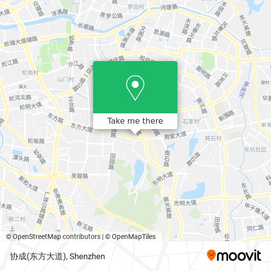 协成(东方大道) map