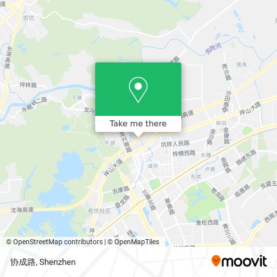 协成路 map