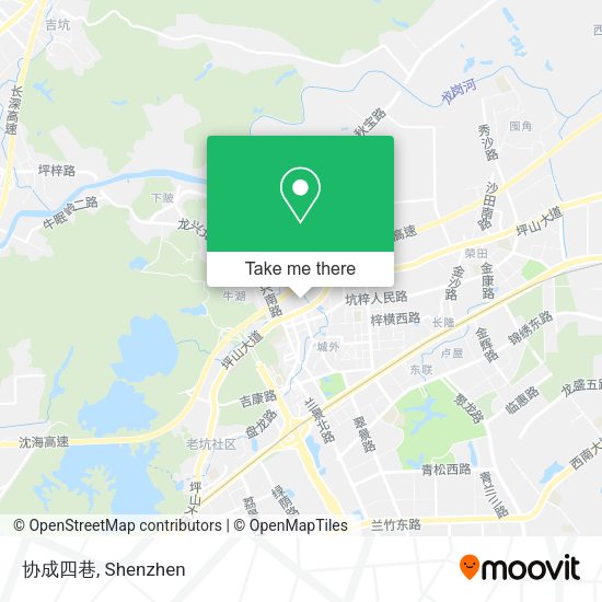 协成四巷 map