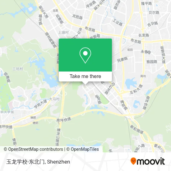 玉龙学校-东北门 map