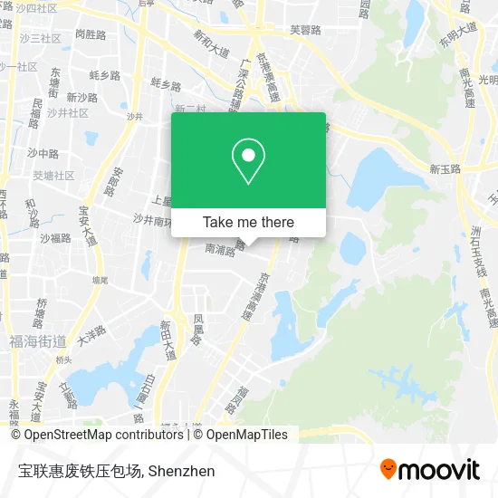 宝联惠废铁压包场 map