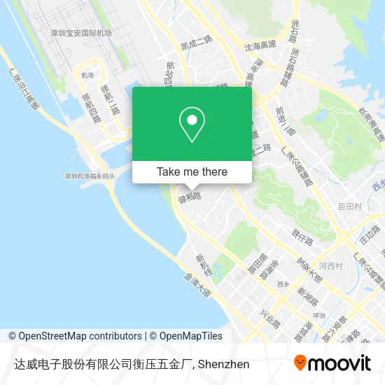 达威电子股份有限公司衡压五金厂 map