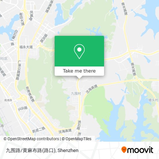 九围路/黄麻布路(路口) map