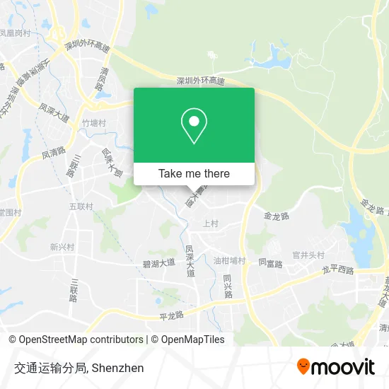 交通运输分局 map