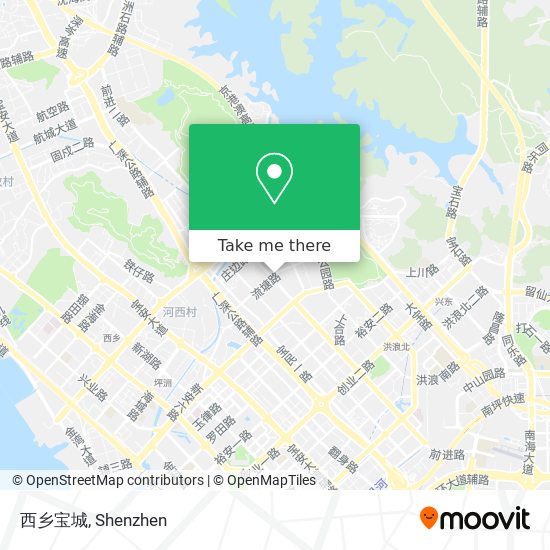西乡宝城 map