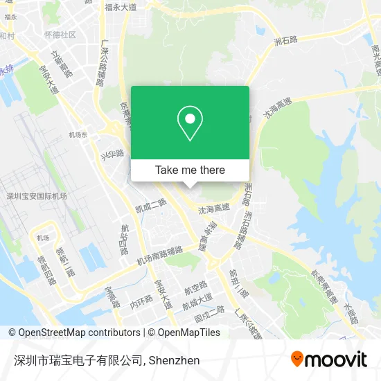 深圳市瑞宝电子有限公司 map