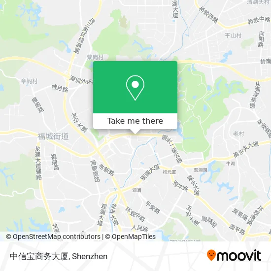 中信宝商务大厦 map