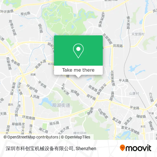 深圳市科创宝机械设备有限公司 map