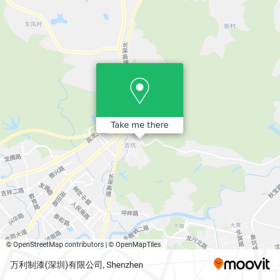 万利制漆(深圳)有限公司 map