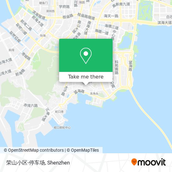 荣山小区-停车场 map