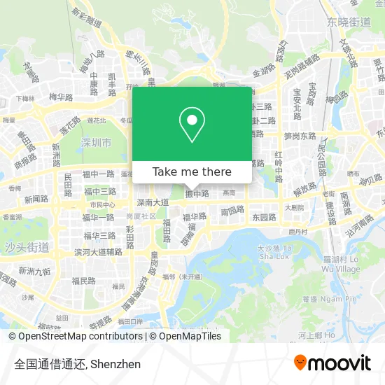 全国通借通还 map