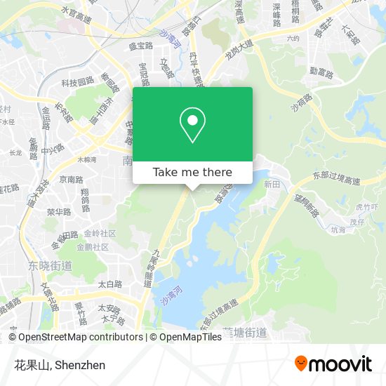 花果山 map