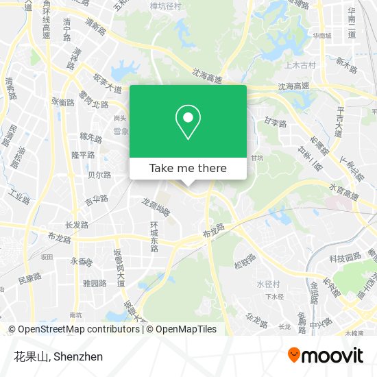 花果山 map