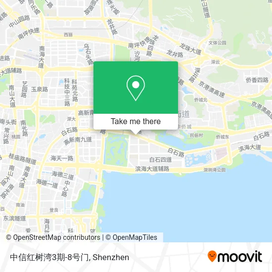 中信红树湾3期-8号门 map