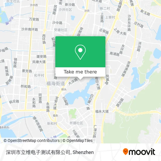 深圳市立维电子测试有限公司 map