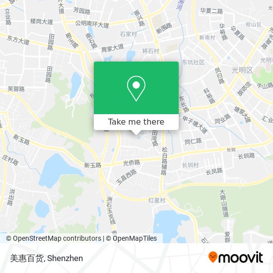 美惠百货 map