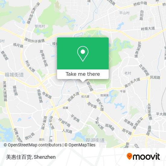 美惠佳百货 map